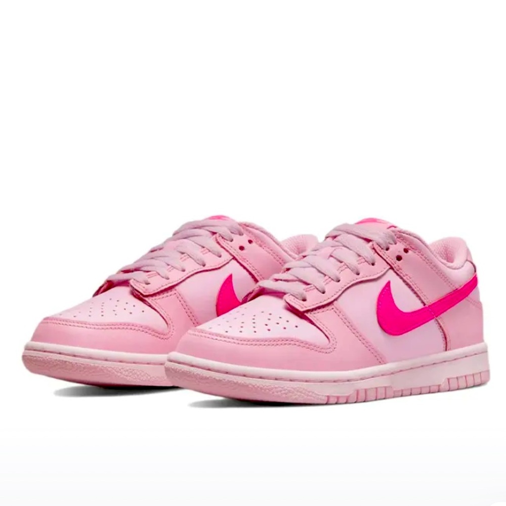 Women’s Nike Dunk Low "Triple Pink" Shoes!